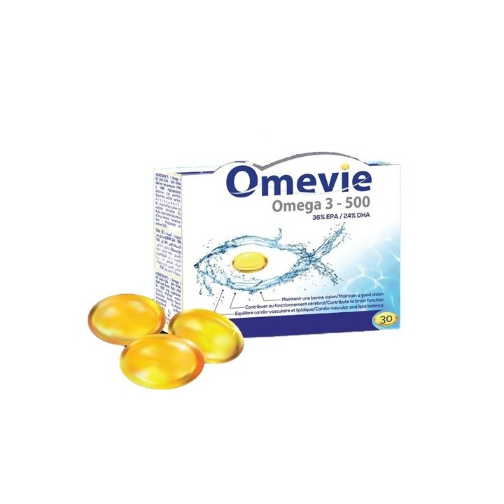 Omevie Omega 3 – 500 – 30 Capsules