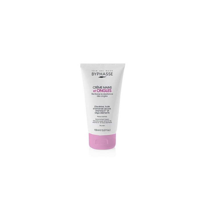 BYPHASSE Creme Mains et Ongles 150ml