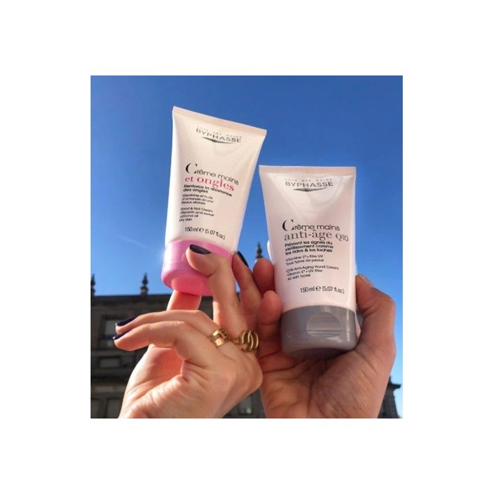 BYPHASSE Creme Mains et Ongles 150ml