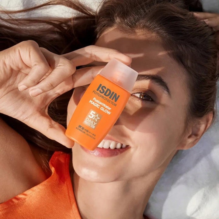 ISDIN Fusion Water Magic Glow Crème Solaire SPF50 50ml