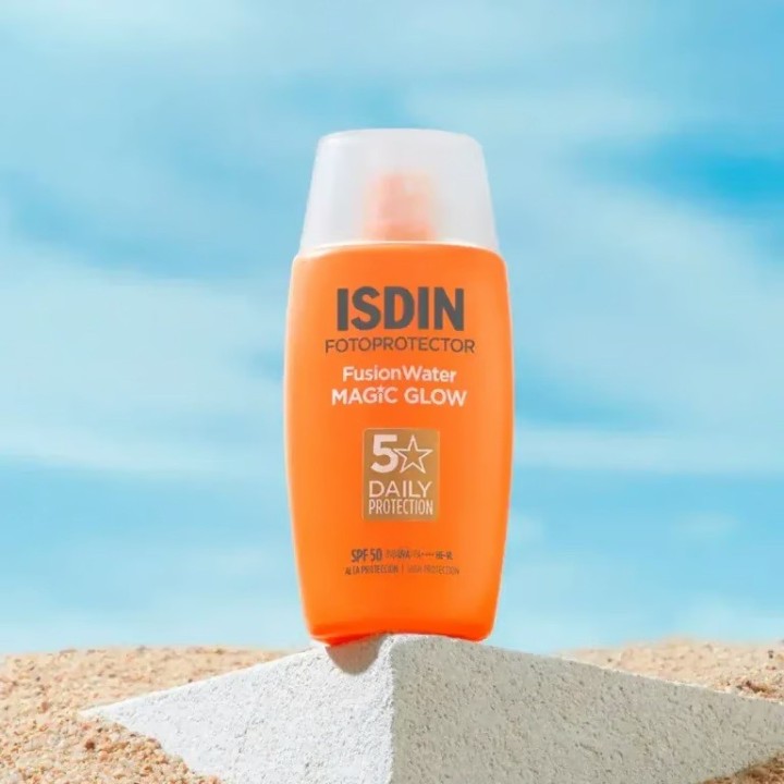 ISDIN Fusion Water Magic Glow Crème Solaire SPF50 50ml