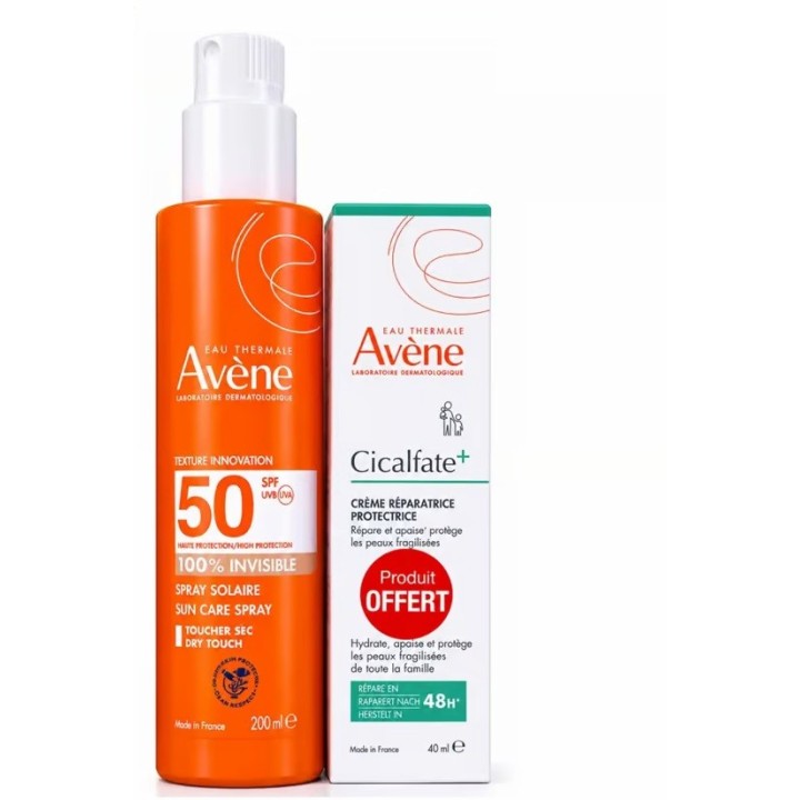 AVENE DUO SPRAY 50+ AD CICALFATE CR 40ML OFFERTE