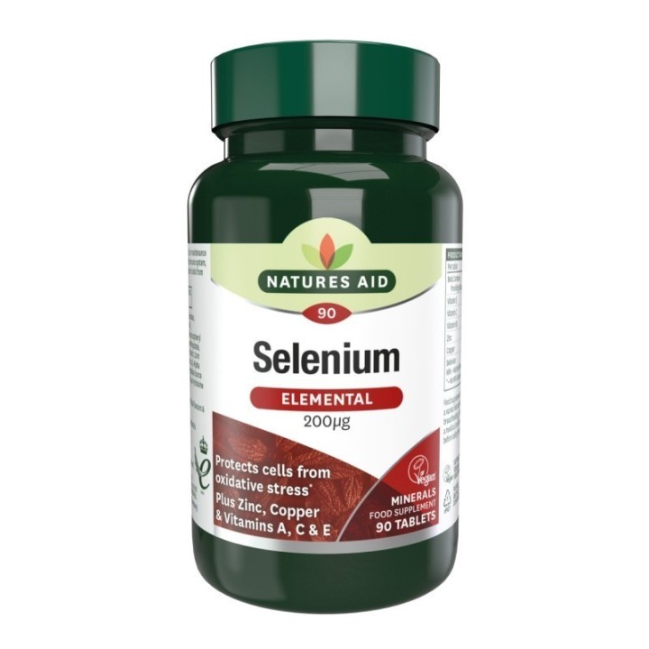 NATURES AID SELENIUM 90 COMPRIMES