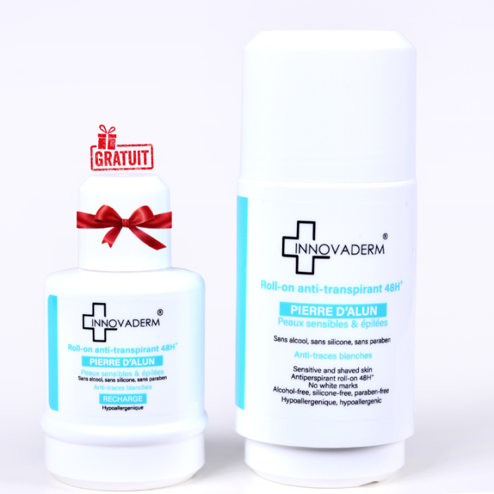 Innovaderm Roll On Anti Transpirant + Recharge Offerte