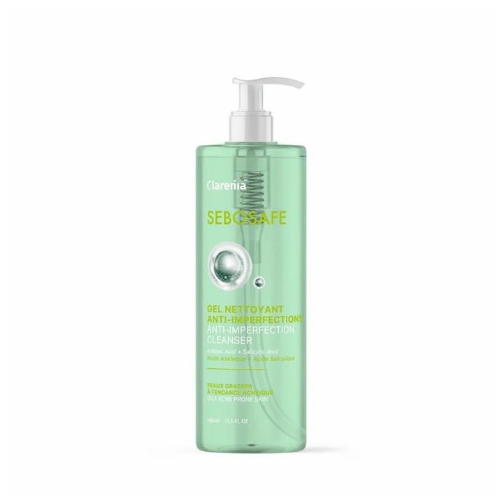 Clarenia Sebosafe Gel Nettoyant 400ml